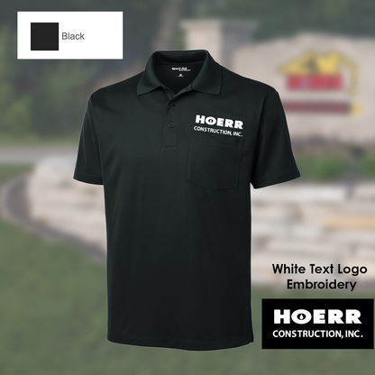 HC - Embroidered - Unisex Sport-Tek® Micropique Sport-Wick® Pocket Polo