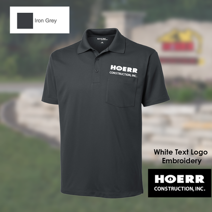 HC - Embroidered - Unisex Sport-Tek® Micropique Sport-Wick® Pocket Polo