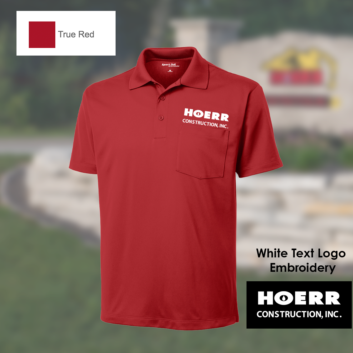 HC - Embroidered - Unisex Sport-Tek® Micropique Sport-Wick® Pocket Polo