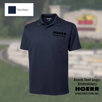 HC - Embroidered - Unisex Sport-Tek® Micropique Sport-Wick® Pocket Polo