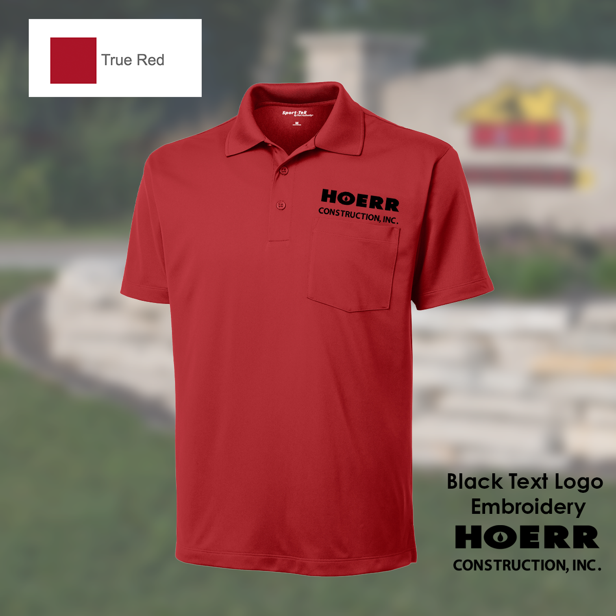 HC - Embroidered - Unisex Sport-Tek® Micropique Sport-Wick® Pocket Polo