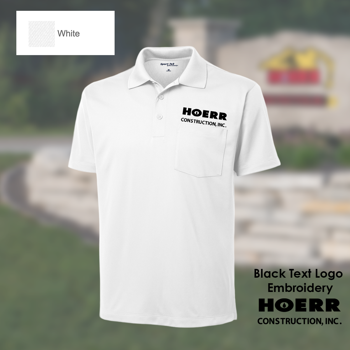 HC - Embroidered - Unisex Sport-Tek® Micropique Sport-Wick® Pocket Polo