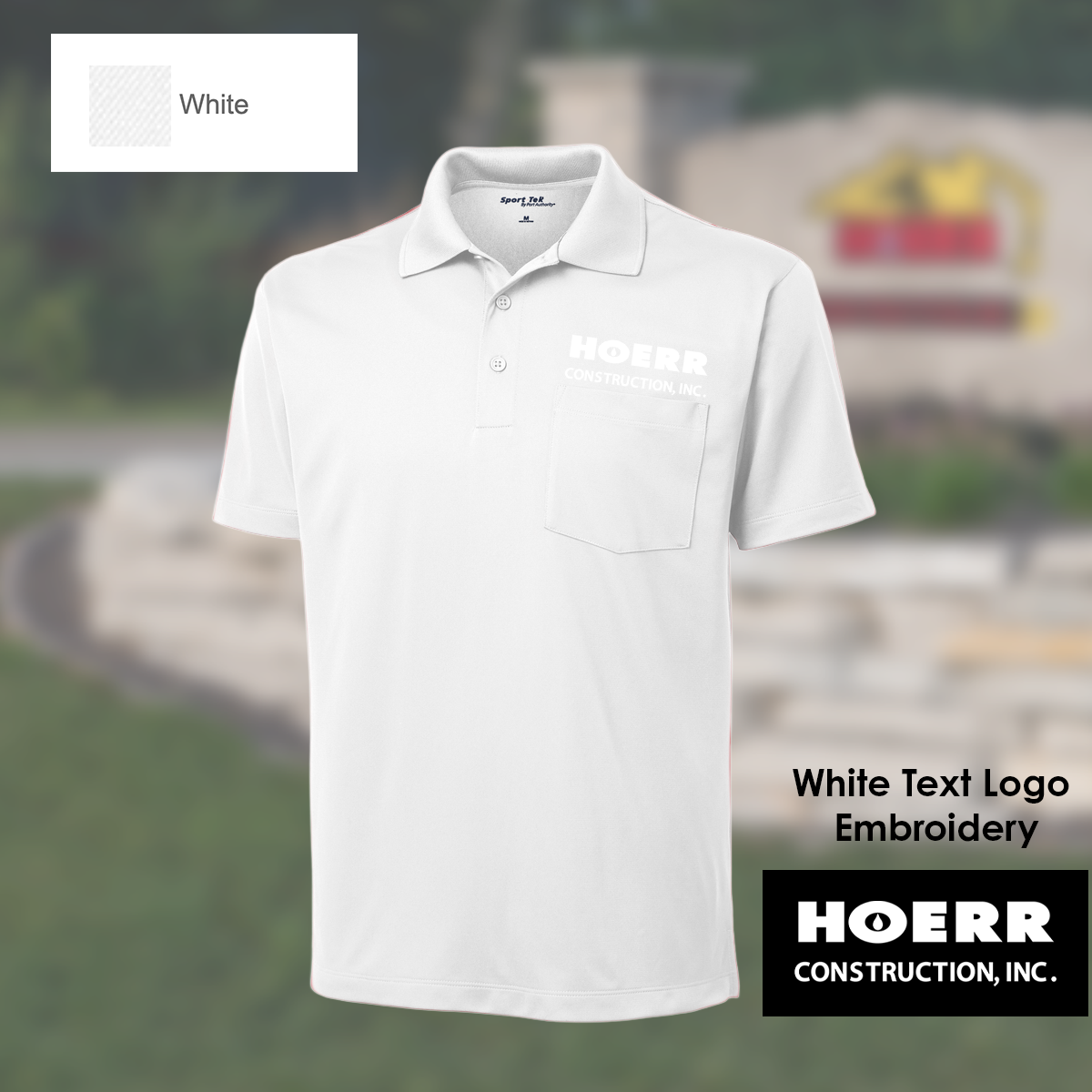 HC - Embroidered - Unisex Sport-Tek® Micropique Sport-Wick® Pocket Polo