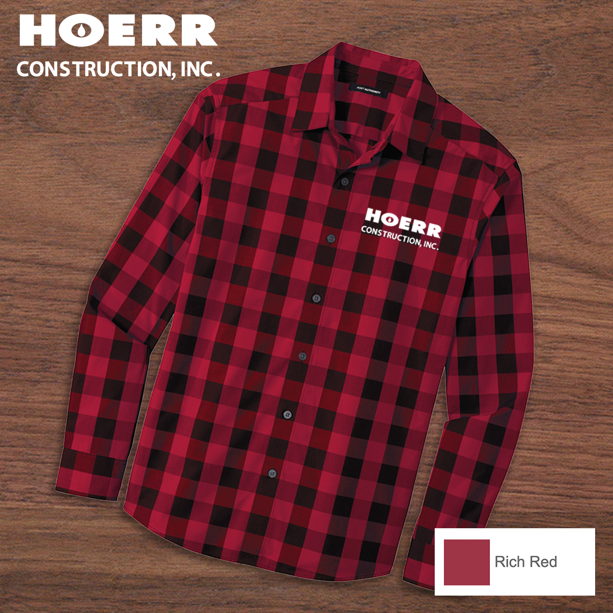 HC - Embroidered - Unisex Port Authority® Everyday Plaid Shirt