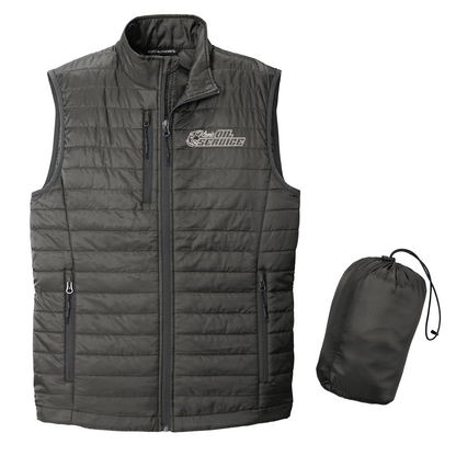 Ken's Oil Embroidered Unisex Port Authority® Packable Puffy Vest