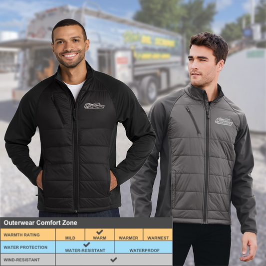 Ken's Oil Embroidered Port Authority® Hybrid Soft Shell Jacket