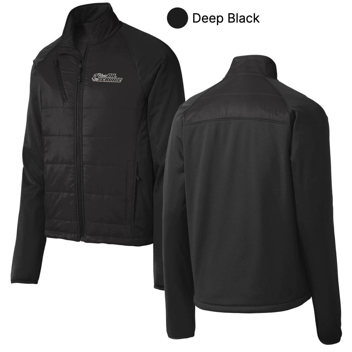 Ken's Oil Embroidered Port Authority® Hybrid Soft Shell Jacket