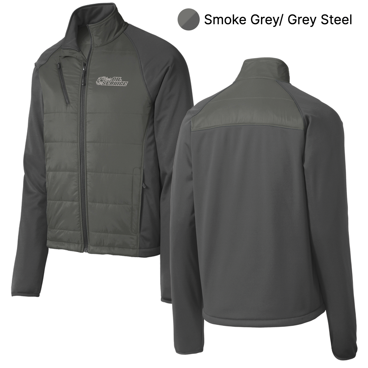 Ken's Oil Embroidered Port Authority® Hybrid Soft Shell Jacket