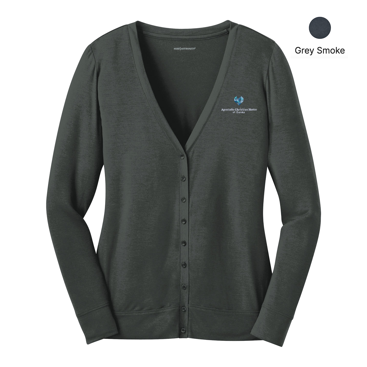EACH - Embroidered - Classic Logo - Port Authority® Women's Concept Cardigan