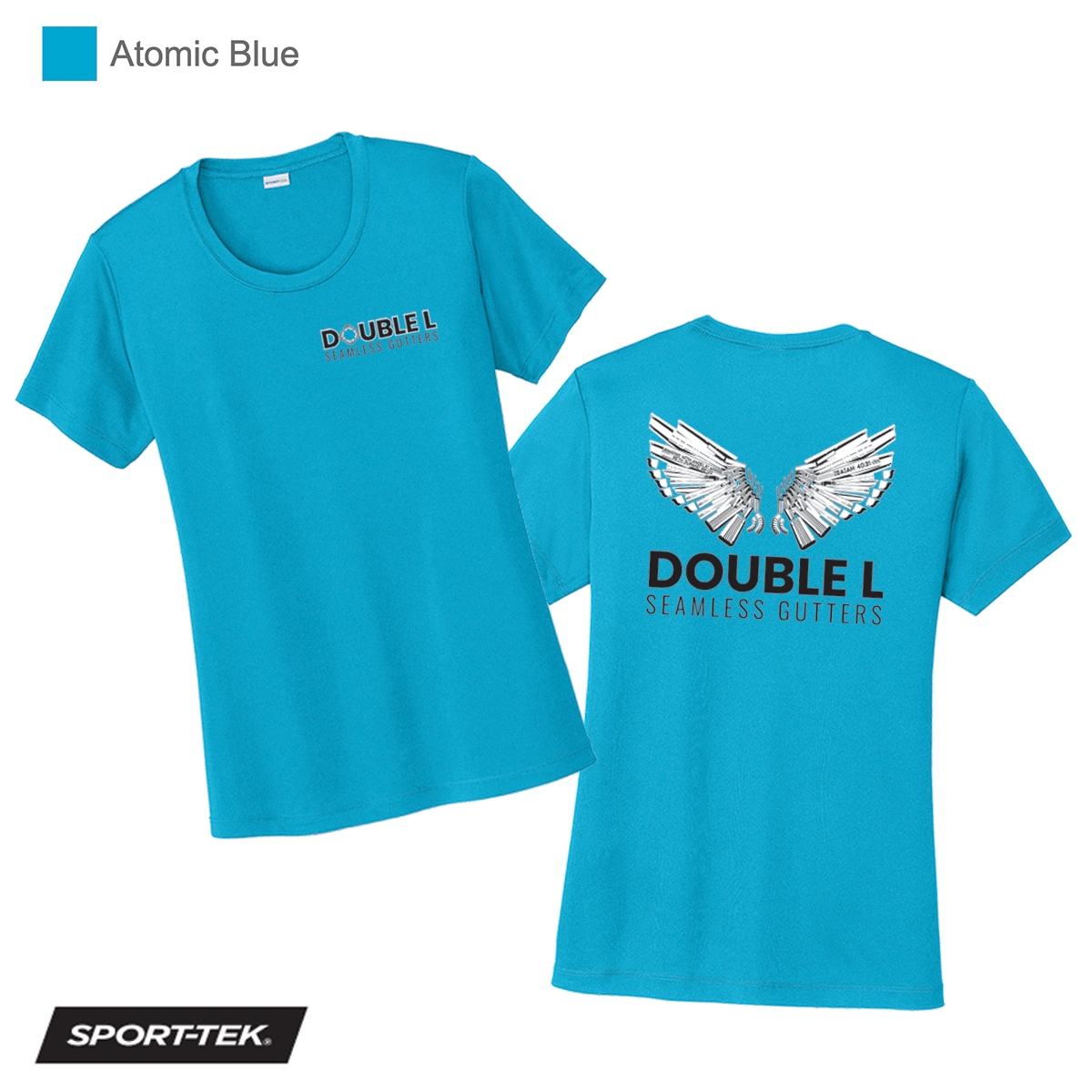Double L - Women's Printed Short Sleeve Wicking Tee