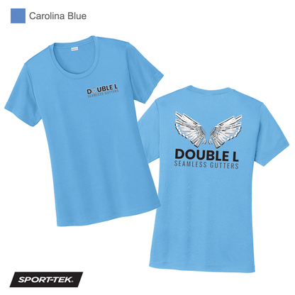 Double L - Women's Printed Short Sleeve Wicking Tee