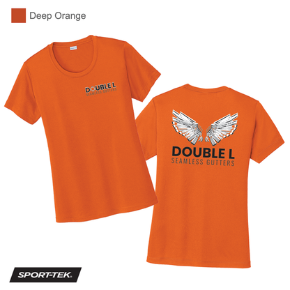 Double L - Women's Printed Short Sleeve Wicking Tee