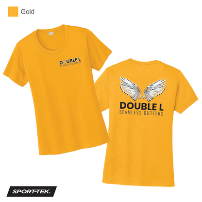 Double L - Women's Printed Short Sleeve Wicking Tee