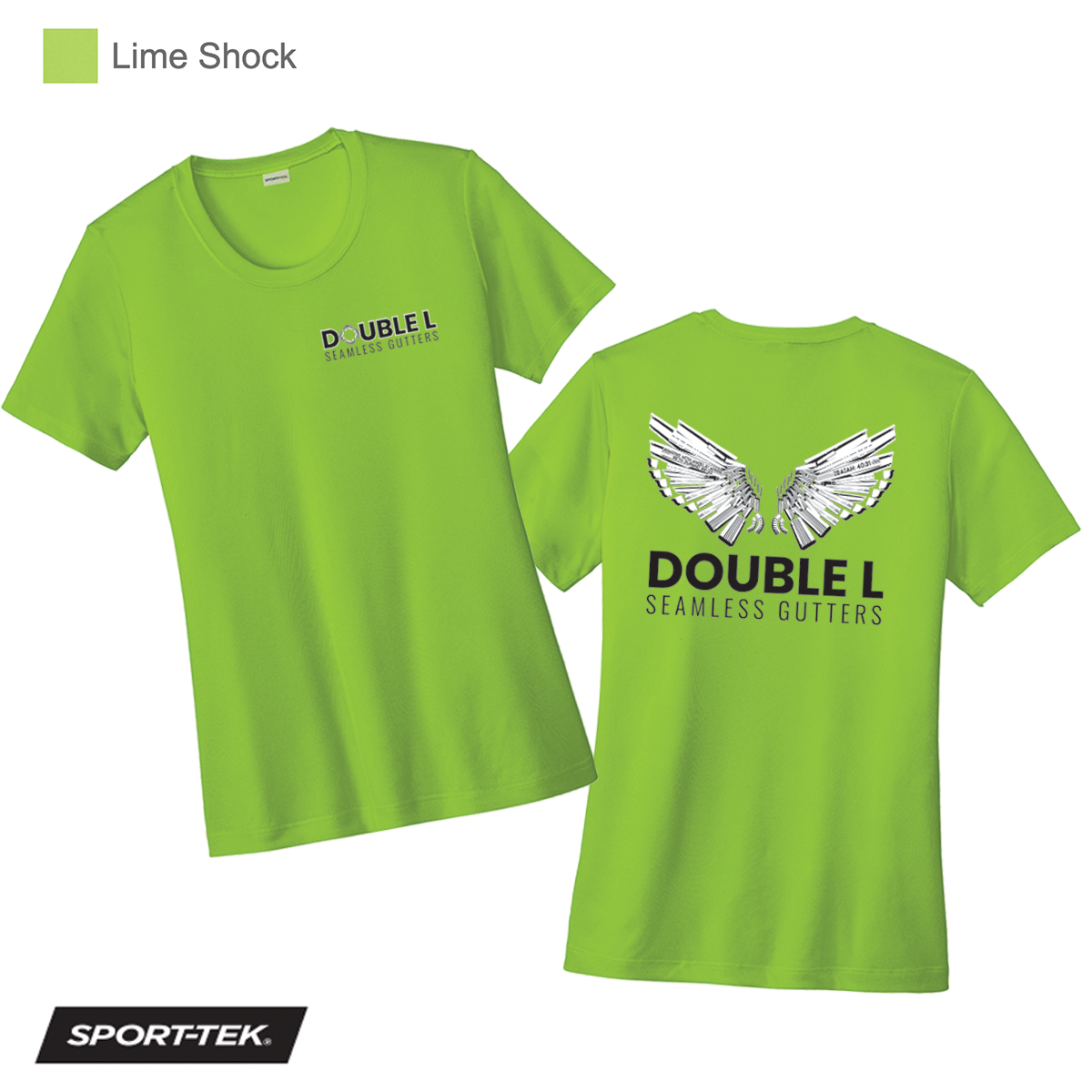 Double L - Women's Printed Short Sleeve Wicking Tee
