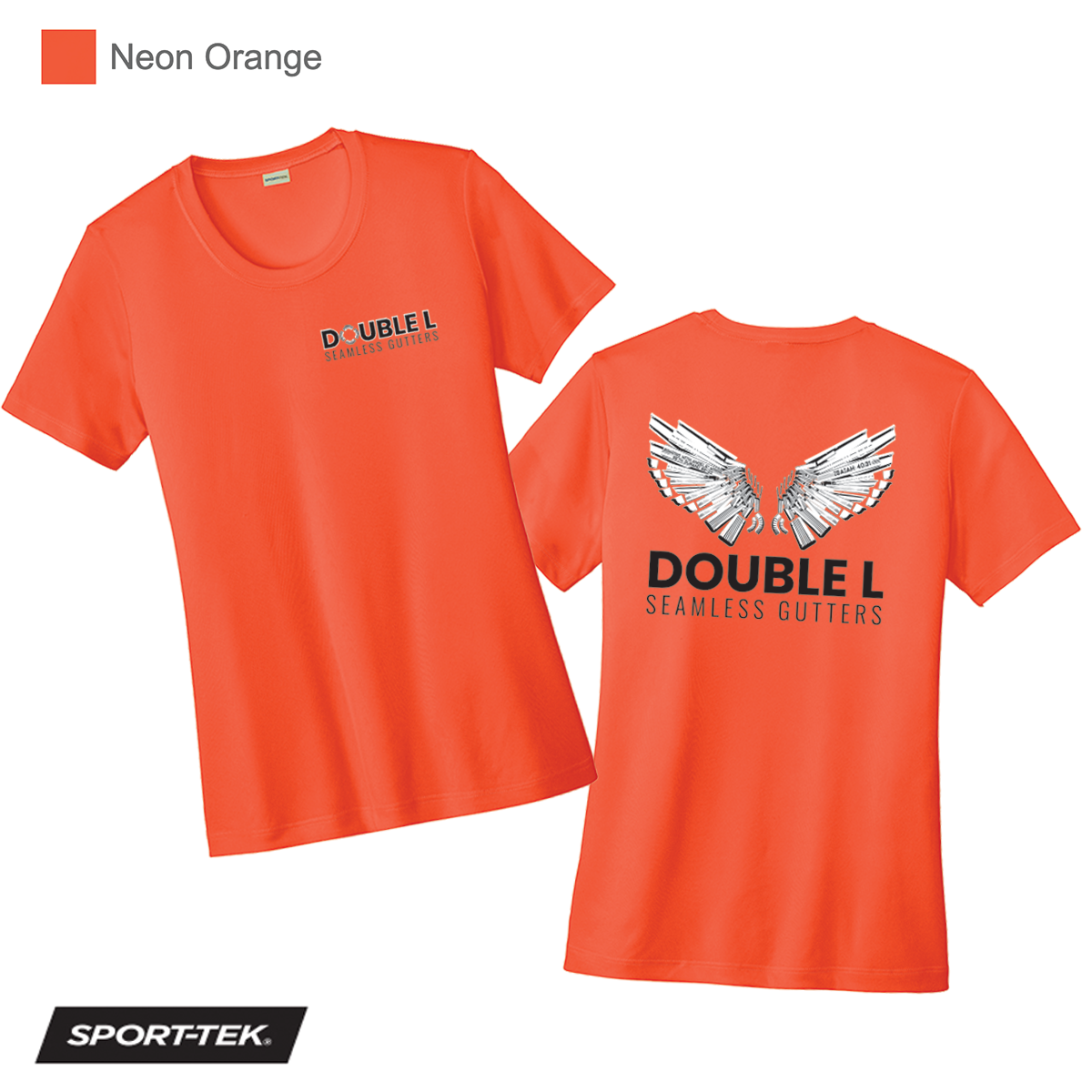 Double L - Women's Printed Short Sleeve Wicking Tee