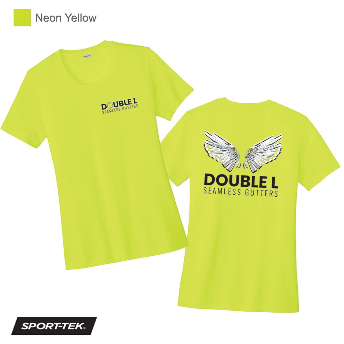 Double L - Women's Printed Short Sleeve Wicking Tee