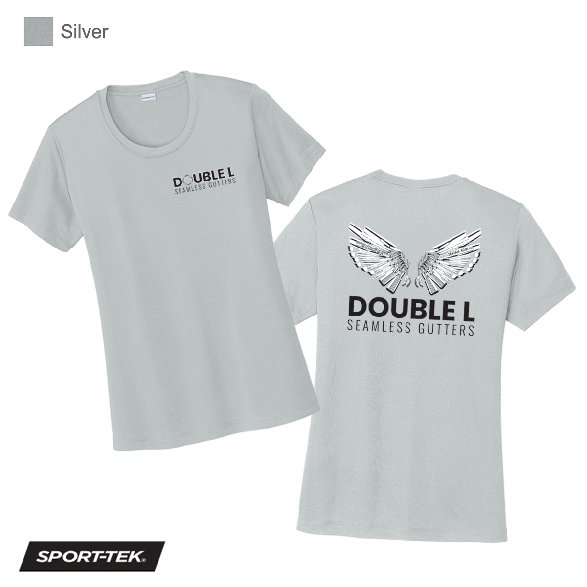 Double L - Women's Printed Short Sleeve Wicking Tee