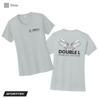 Double L - Women's Printed Short Sleeve Wicking Tee