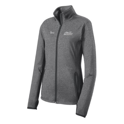Ken's Oil Embroidered Sport-Tek® Women's Sport-Wick® Stretch Contrast Full-Zip Jacket