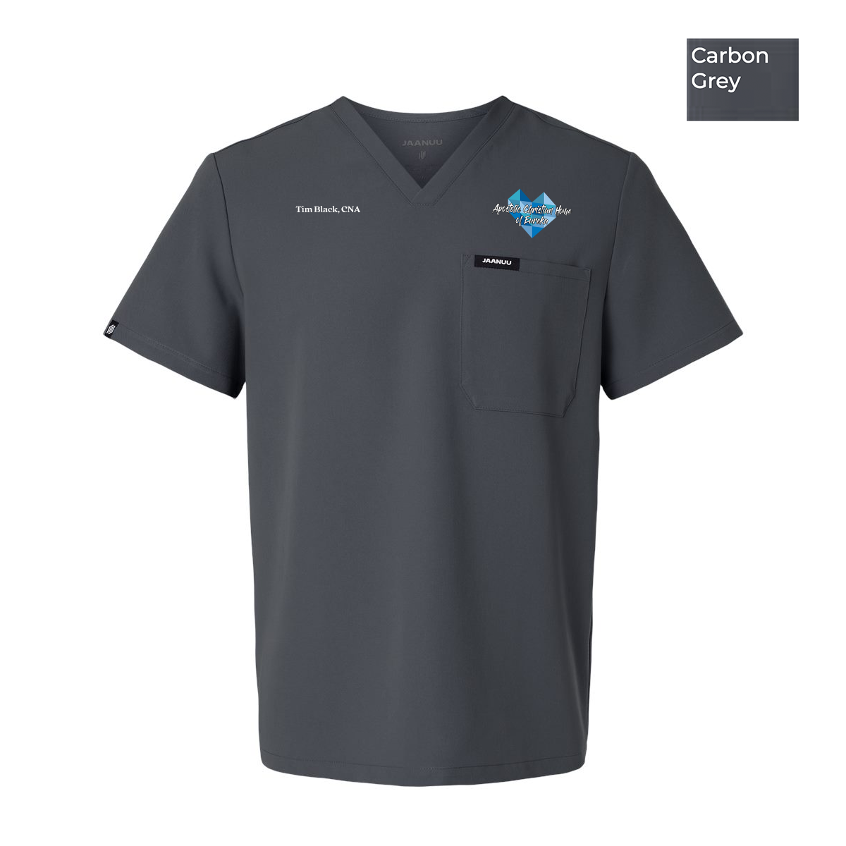 EACH - Jaanuu Holmes Everyday 1-Pocket Unisex Scrub Top