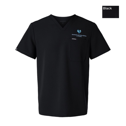 EACH - Embroidered - Classic Logo - Holmes Everyday 1-Pocket Unisex Scrub Top