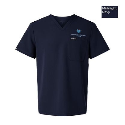 EACH - Embroidered - Classic Logo - Holmes Everyday 1-Pocket Unisex Scrub Top