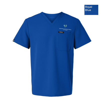 EACH - Embroidered - Classic Logo - Holmes Everyday 1-Pocket Unisex Scrub Top