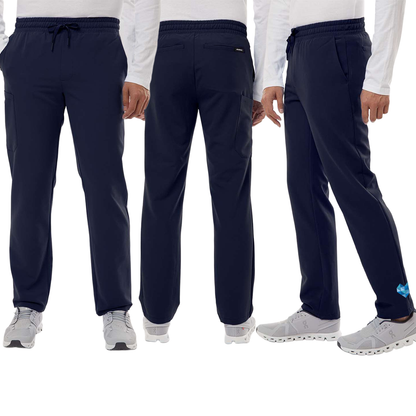 EACH - Jaanuu Men's Rhodes Everyday Straight-Leg Scrub Pants