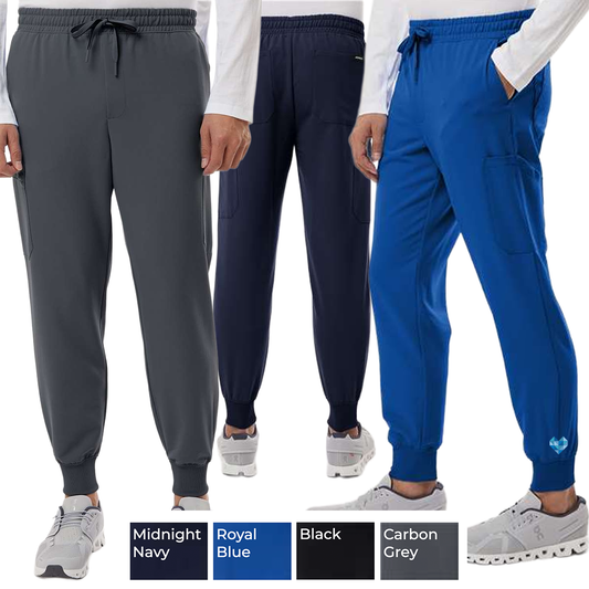 EACH - Jaanuu Men's Osmo 8-Pocket Scrub Joggers