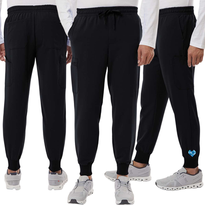 EACH - Jaanuu Men's Osmo 8-Pocket Scrub Joggers
