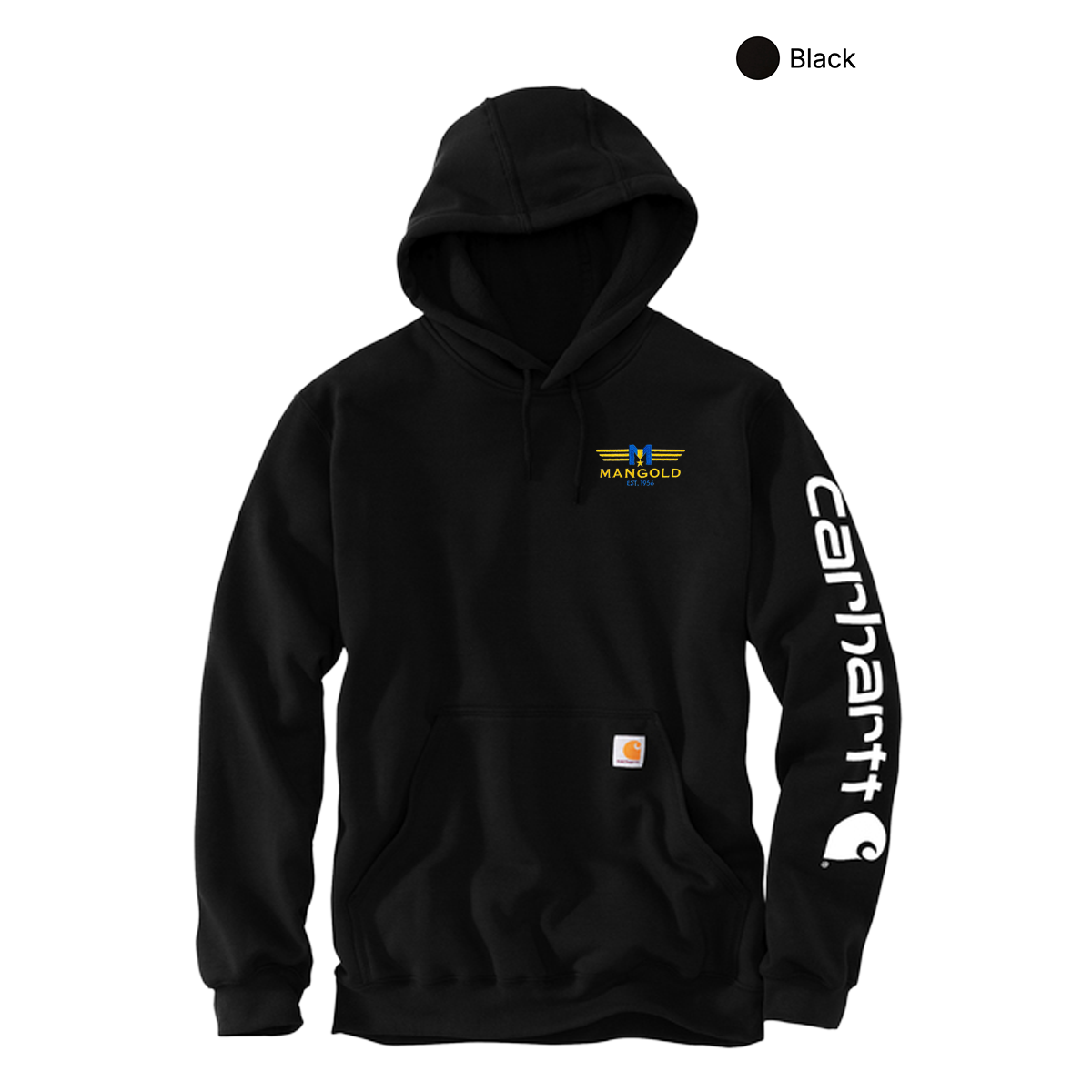MF - Embroidered - Carhartt® Midweight Hooded Logo Sweatshirt