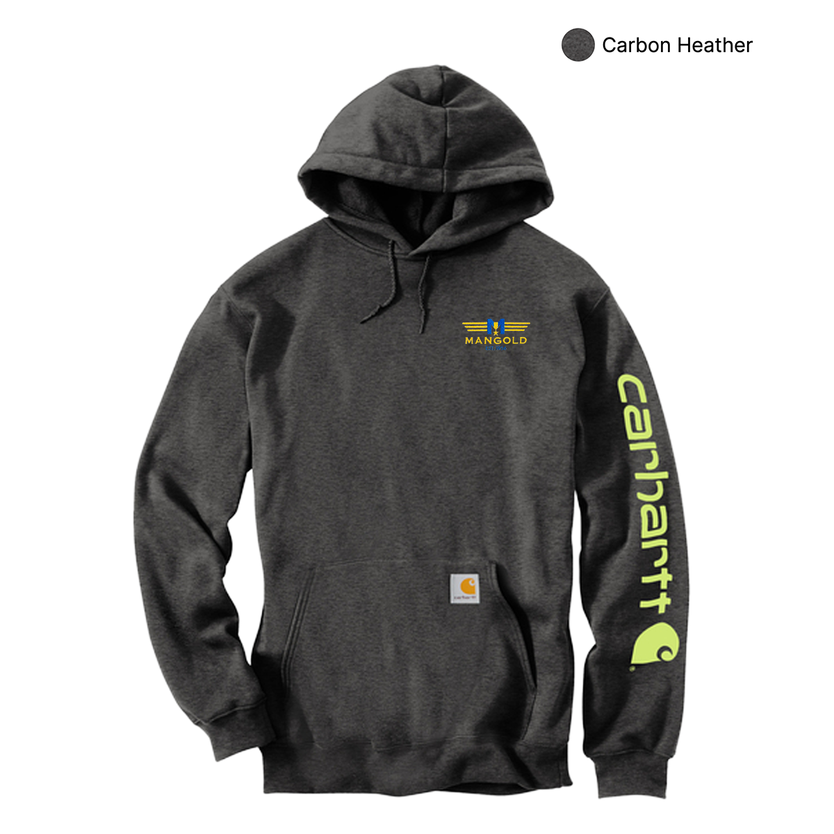 MF - Embroidered - Carhartt® Midweight Hooded Logo Sweatshirt