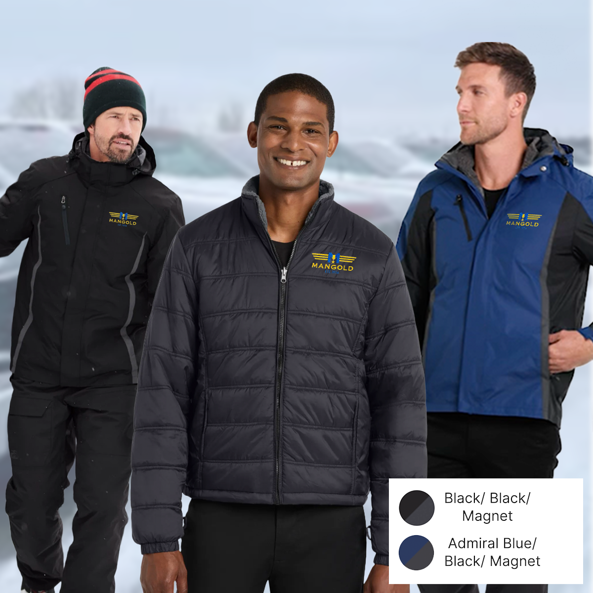 MF - Embroidered - Port Authority® Colorblock 3-in-1 Jacket