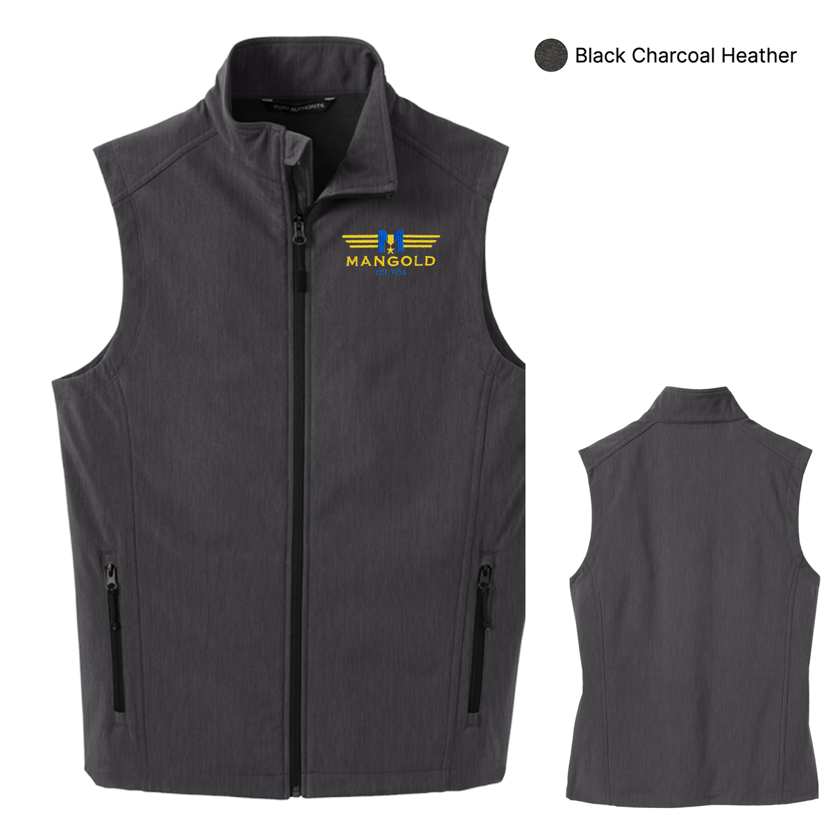 MF - Embroidered - Port Authority® Core Soft Shell Vest