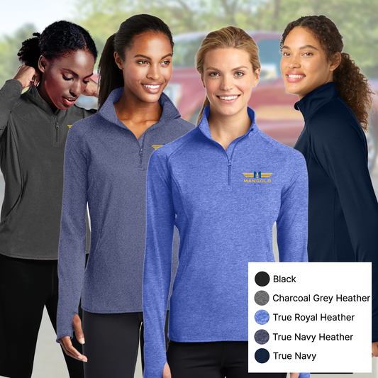 MF - Printed - Sport-Tek® Women's Sport-Wick® Stretch 1/4-Zip Pullover