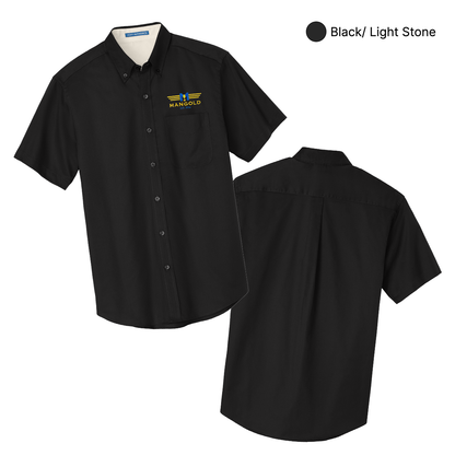MF - Embroidered - Port Authority® Short Sleeve Easy Care Shirt