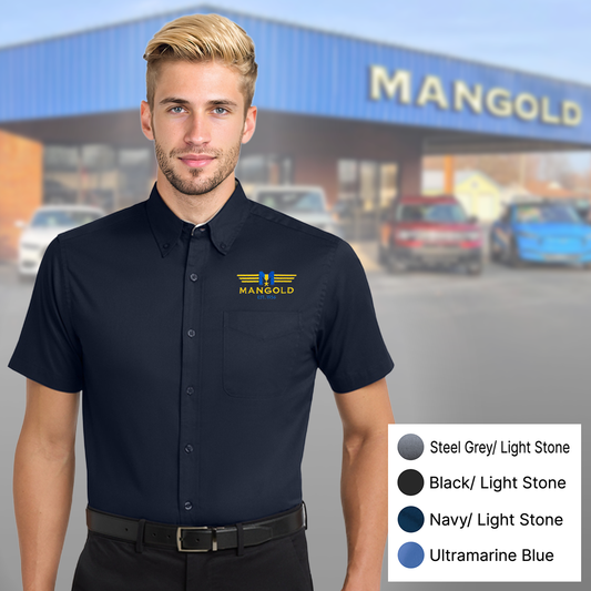 MF - Embroidered - Port Authority® Short Sleeve Easy Care Shirt