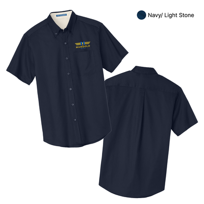 MF - Embroidered - Port Authority® Short Sleeve Easy Care Shirt