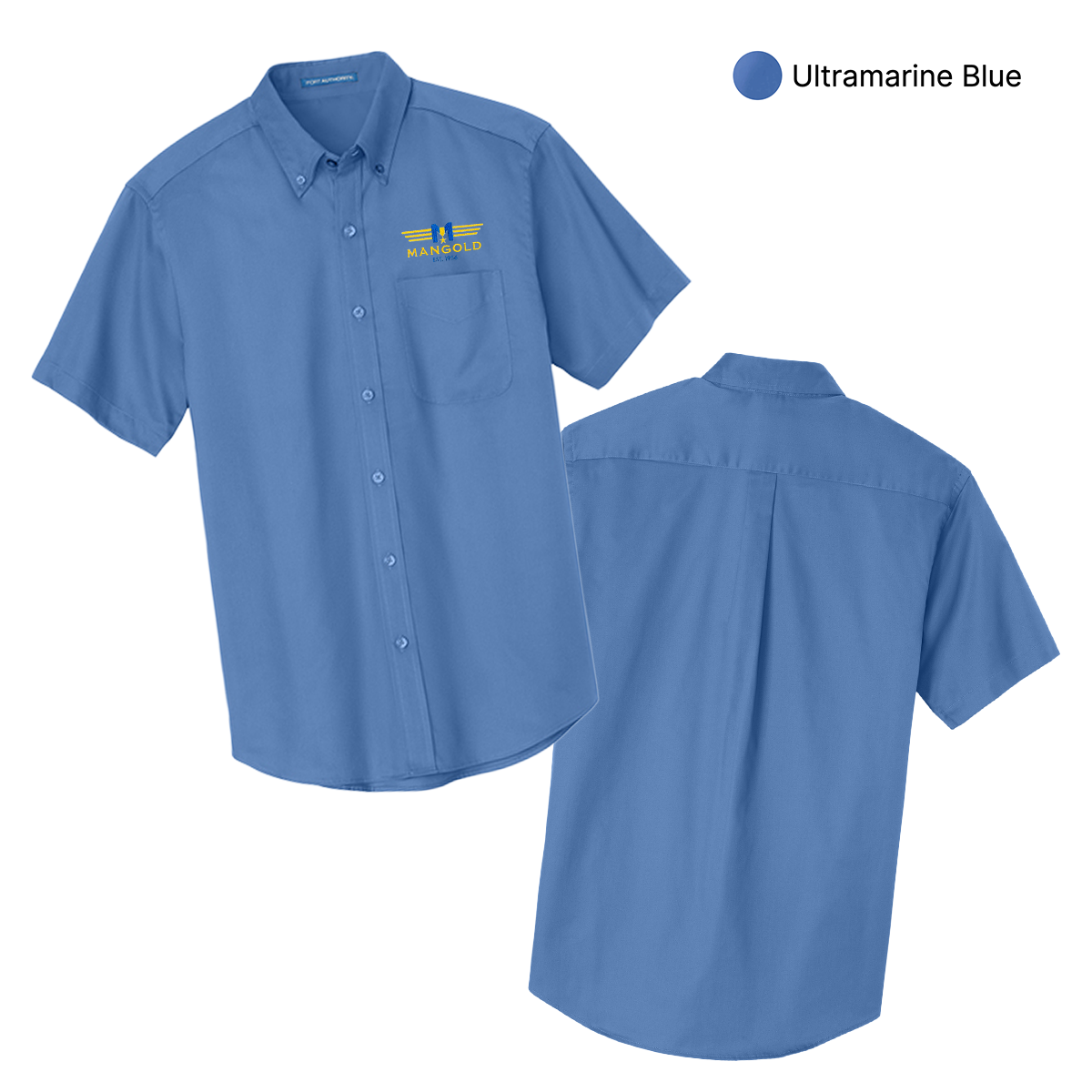 MF - Embroidered - Port Authority® Short Sleeve Easy Care Shirt
