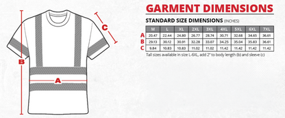 GBL - Printed - ANSI Class 3 Cotton Rich Short Sleeve T-Shirt