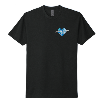 EACH - Script Heart Left Chest Print Only - Next Level Apparel®  Unisex Adult CVC Tee