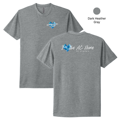 EACH - Printed - I heart the AC Home - Next Level Apparel®  Unisex Adult CVC Tee