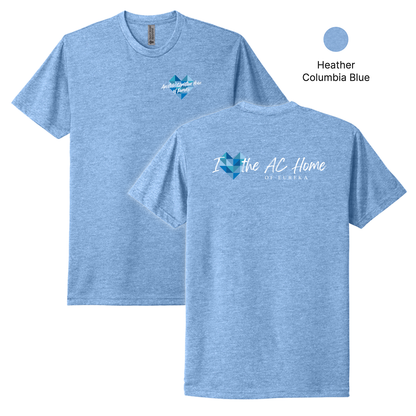 EACH - Printed - I heart the AC Home - Next Level Apparel®  Unisex Adult CVC Tee