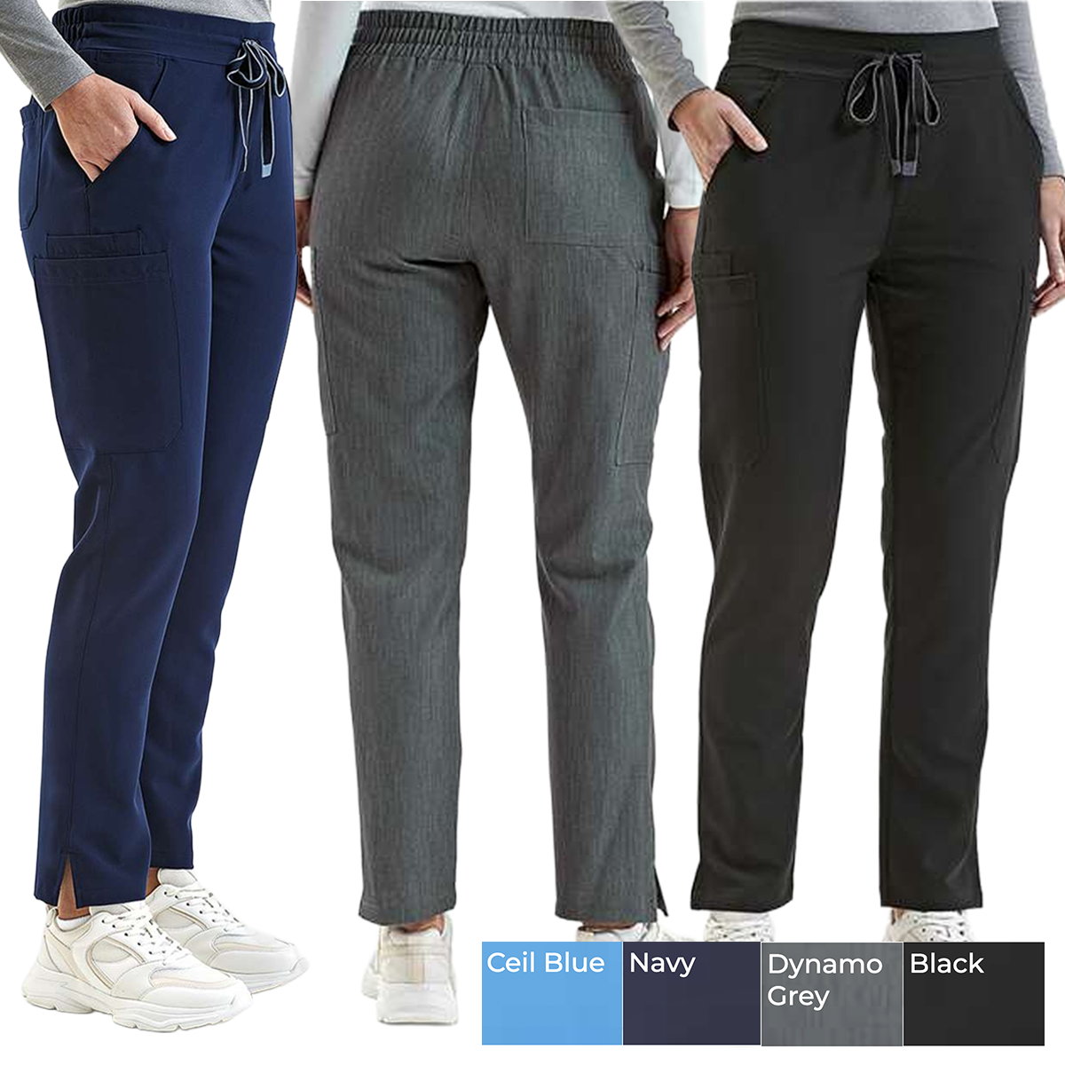 EACH - Onna Women's Relentless Stretch Cargo Scrub Pants