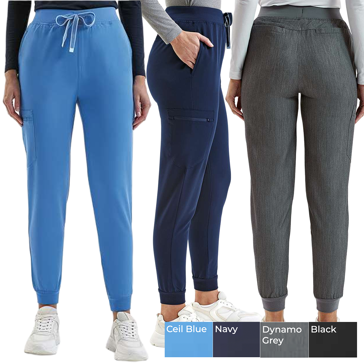 EACH - Onna Women's Energized Stretch Jogger Scrub Pants