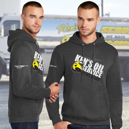 Ken's Oil Diagonal Print - Tall Hoodie