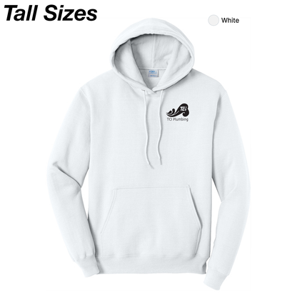 TCI - Port & Co® Tall Core Fleece Pullover Hooded Sweatshirt