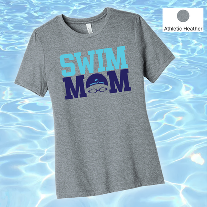 RBD - BELLA+CANVAS® Women’s Relaxed CVC Tee - Swim Mom