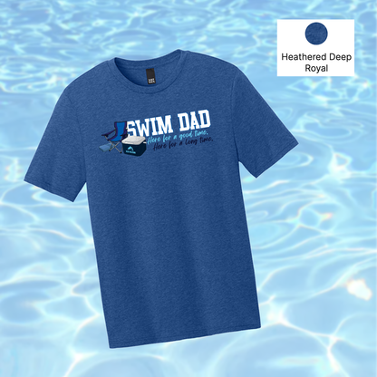 RBD - Tees or Tanks - Swim Dad - Here for a Good Long Time