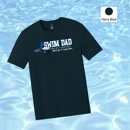 RBD - Tees or Tanks - Swim Dad - Here for a Good Long Time